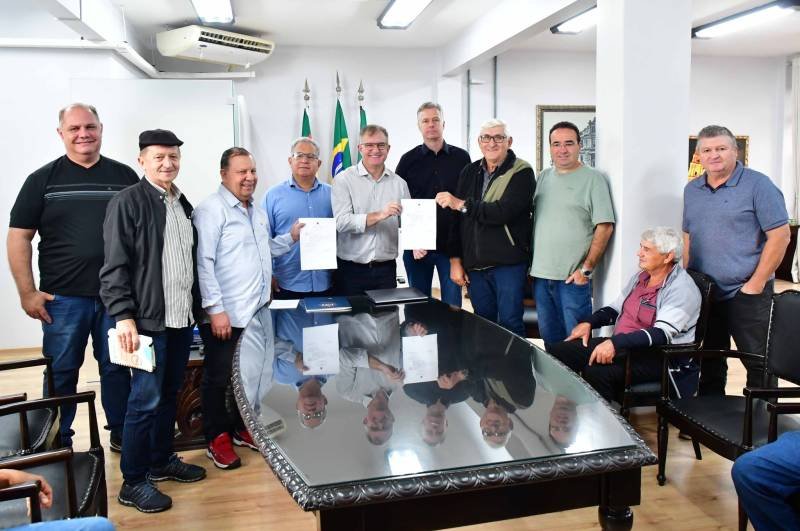 Assinada ordem de serviço para asfaltamento na Restinga Seca