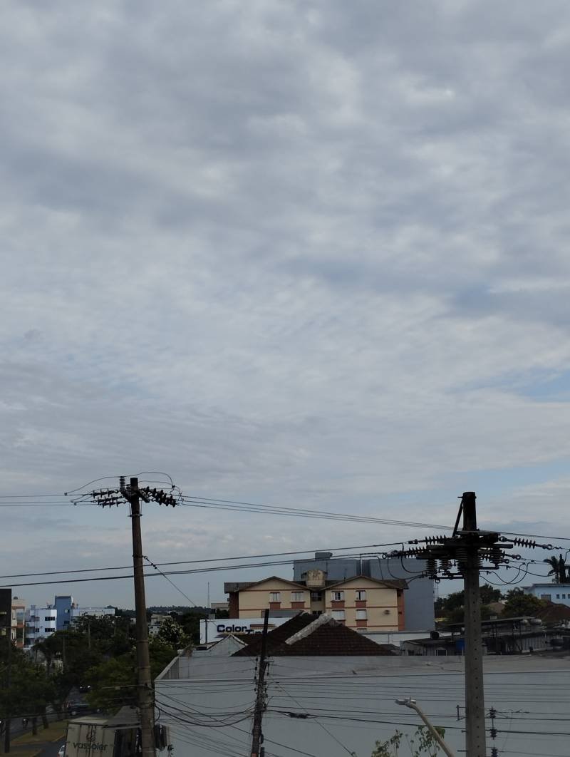 Nebulosidade aumenta nesta terça-feira, mas chuva só deve retornar na quinta