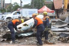 Encerradas as buscas por restos mortais e destroços de avião que caiu em Gramado 