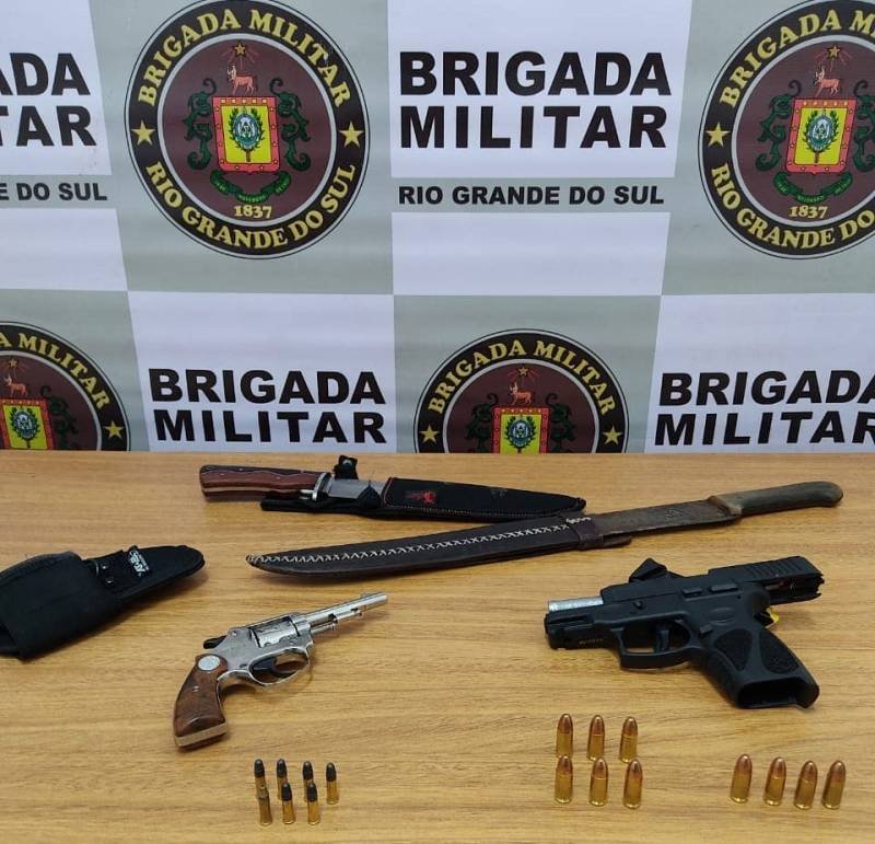 Homem é preso por porte ilegal de arma em Santo Ângelo