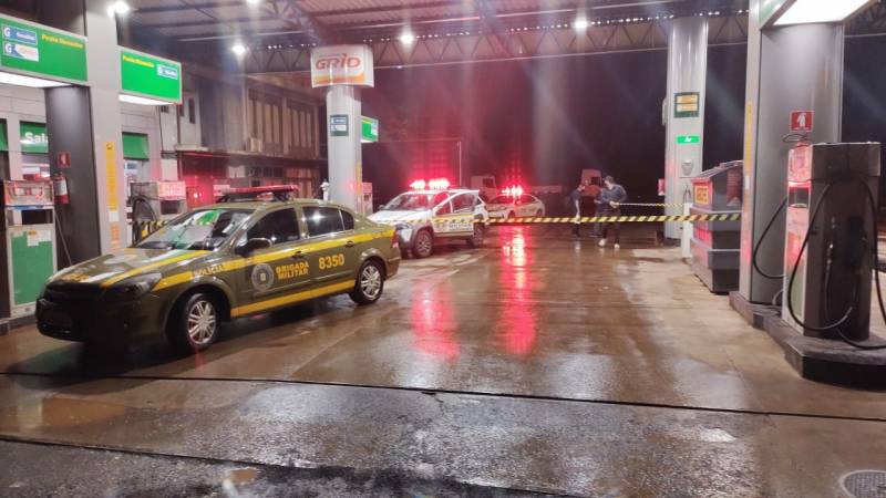 Homem é baleado pela BM após atacar funcionários de Posto de Combustível em Santo Ângelo