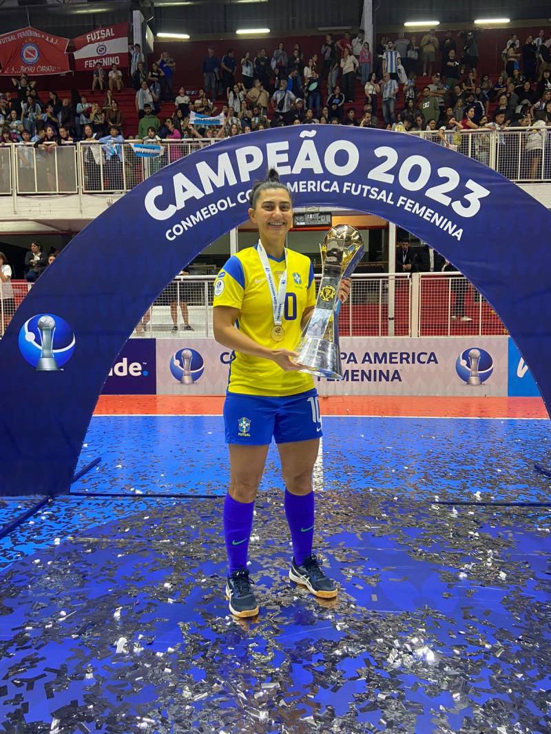 BRASIL vs EQUADOR / Jogo Completo da COPA AMERICA de Futsal Feminino 2023 