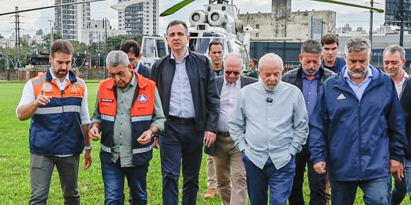 Presidente Lula visita áreas afetadas por cheias no RS na próxima quinta-feira