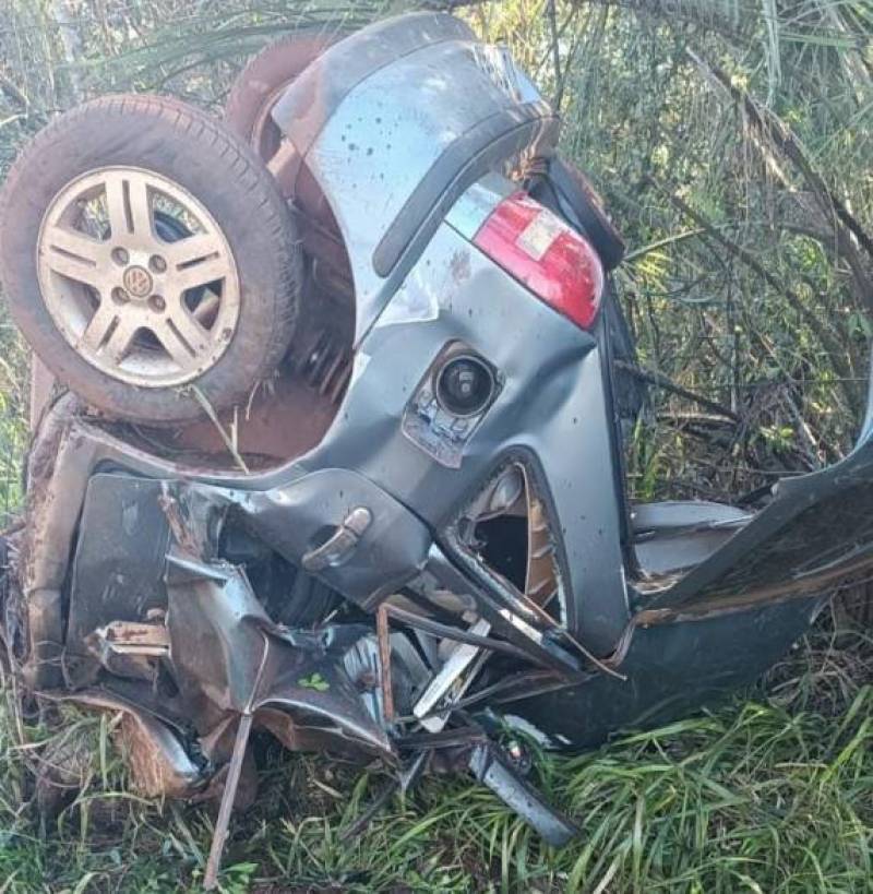 Grave acidente com vítima fatal na BR-472 em Santa Rosa