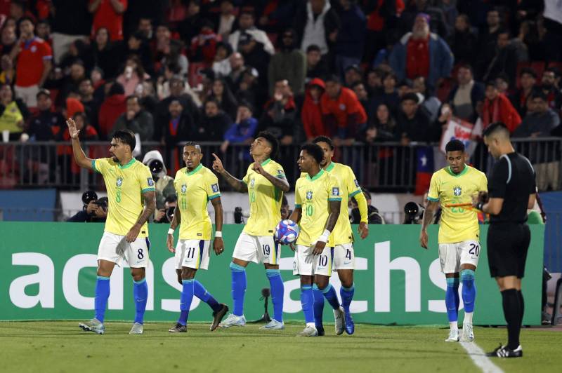 Brasil vence o Chile de virada e sobe para a quarta posição das Eliminatórias Sul-Americanas